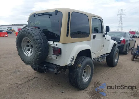 2000 Jeep Wrangler Sahara from USA, damaged, VIN 1J4FA59S3YP740762